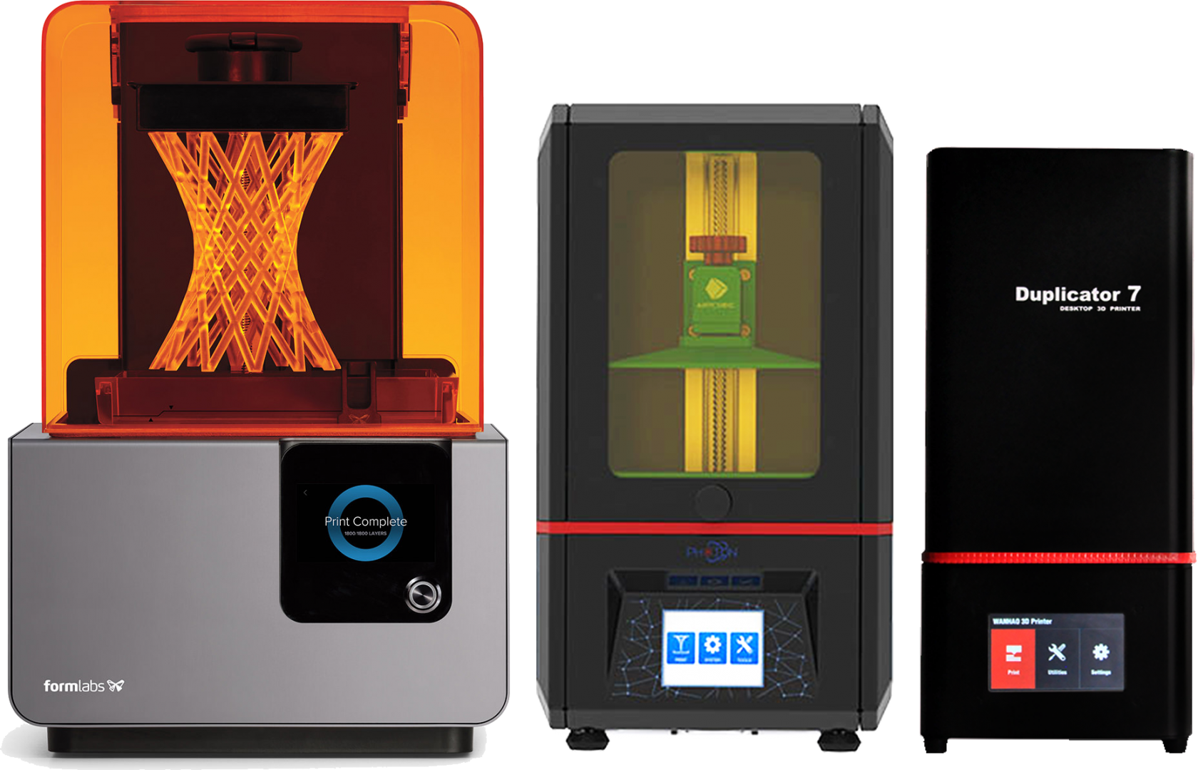 Resins for Desktop 3D Printers